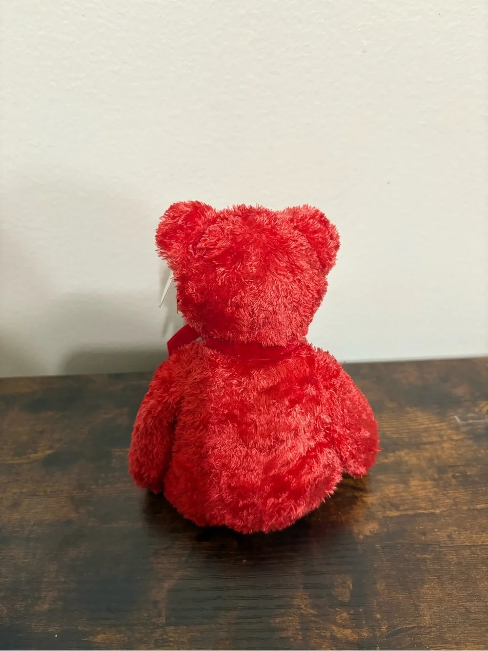 2001 Ty Beanie Baby Sizzle The Red Bear 8in stuffed animal